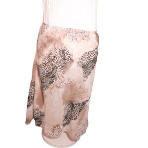 REITMANS Animal Print  Midi Skirt WOMENS SIZE 7